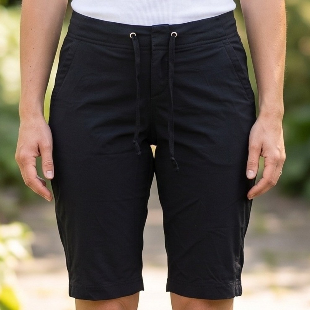 Columbia Omni-Shield Black Hiking Shorts Advanced Repellency Outdoor Trail